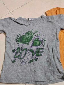 Set of 2 T-shirts for girls