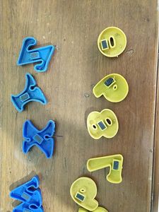 Magnetic ABCs and 123s