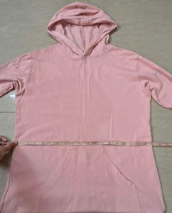 Pink full sleeves tshirt/hoodie