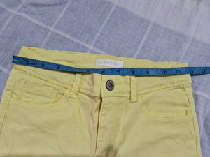 Yellow Girls' Pants