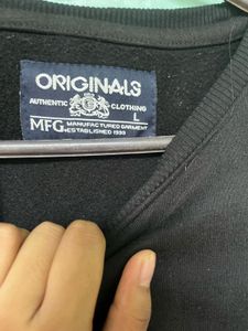 USPA Originals Black Sweatshirt