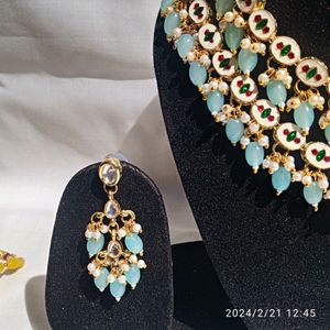 Brended Best Quality Kundan Jewellery Set