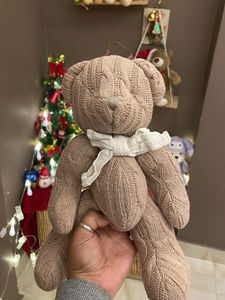 Knitted Teddy Bear ( self made )
