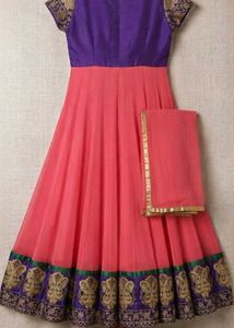 Elegant Anarkali Suit Set with Dupatta