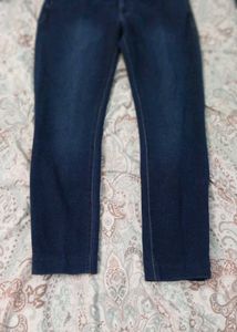 Classic Dark Wash Denim Jeans