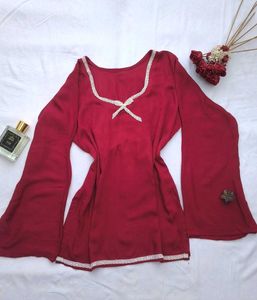 Coquette Corset back kurti❤️