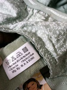 Lovely Light Green Bra