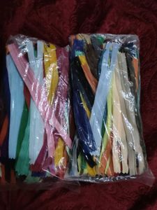 Assorted Color Zippers Bulk Pack