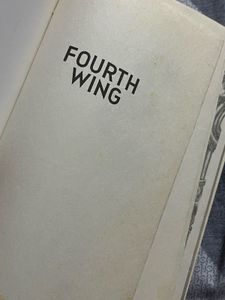 Fourth Wing Book