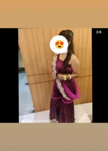 Wedding Ready To Wear Sharara Saree😍😍