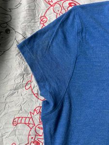 blue women tshirt