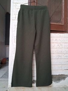 Ribbed Wide Leg Pants