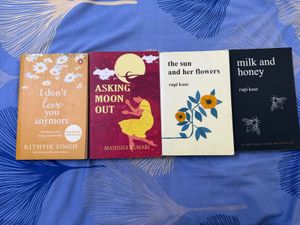Collection of 4 Popular Poetry Books
