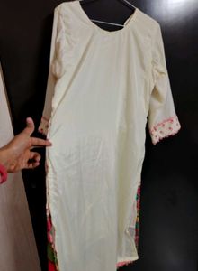 Elegant Floral Print kurta set