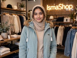 Stylish Quilted Hooded Jacket