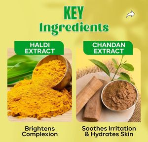 Haldi Chandan Herbal Cream Bleach