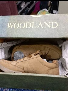 Woodland Brown Leather Sneakers