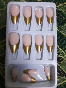 Reusable|Washable Korean Nails - Set Of 12