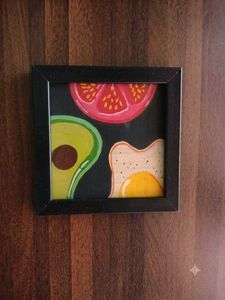 Funky Food Art Print