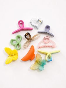Cute Hair Claw Clips Set (10 Pcs Assorted)