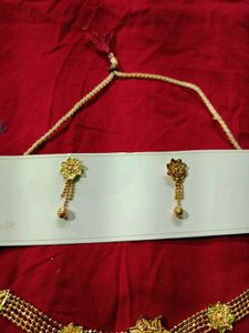 Very Beautiful Necklace, Earrings Set