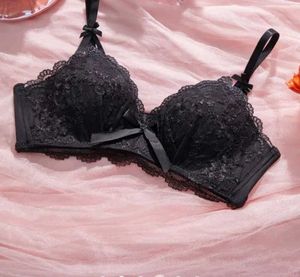 Elegant Black Lace Bra