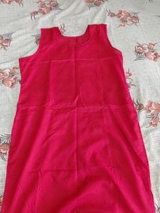 Beautiful Embroidered Kurta Set with under shirt