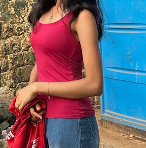 ZARA || Maroon tank top