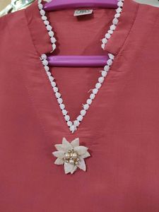 Beautiful Cut Work Cord Set