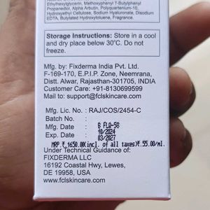 Fixderma AHA Lightening Gel HQ