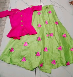 Designer Embroidered Lehenga Choli Set