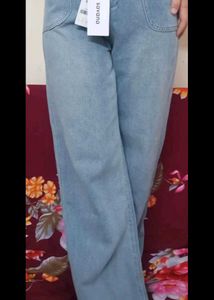 Light Wash Wide Leg Jeans