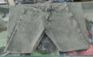 Gray Denim Jeans