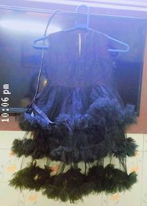 Elegant Black Dress for Girls
