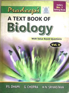 Pradeep's A Text Book of Biology Vol. II