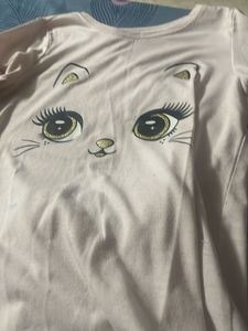 Cute Kitty Pajama Set