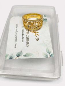Elegant Butterfly &amp; Flower Ring