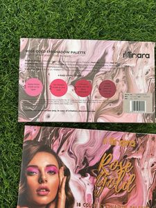 Minara Rose Gold 18 Colour Eyeshadow Palette