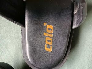Black Slide Sandals