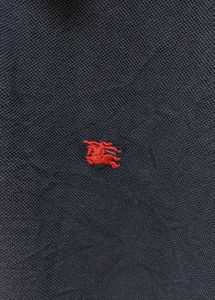 Burberry Navy Polo Shirt