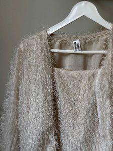 Shaggy Knit Cardigan