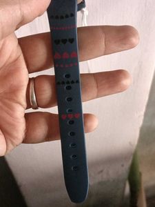 Cute Blue Heart Pattern Watch
