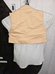 Beautiful koti top with jeans pant