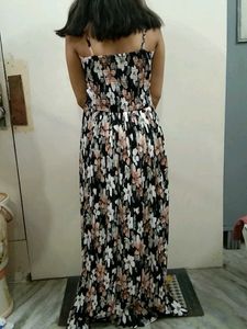 Floral Print Maxi Dress