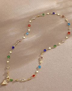 Heart &amp; Gemstone Y Necklace