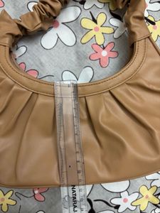 Chic Ruched Shoulder Bag