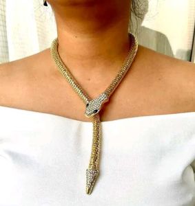 Lisa's inspired Bulgari Serpenti Necklace
