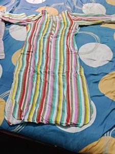 Colorful Striped Kurta