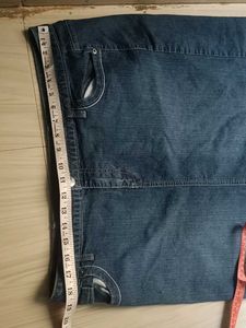 Stylish Denim Midi Skirt