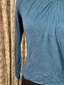 H&amp;M Teal Tunic Top